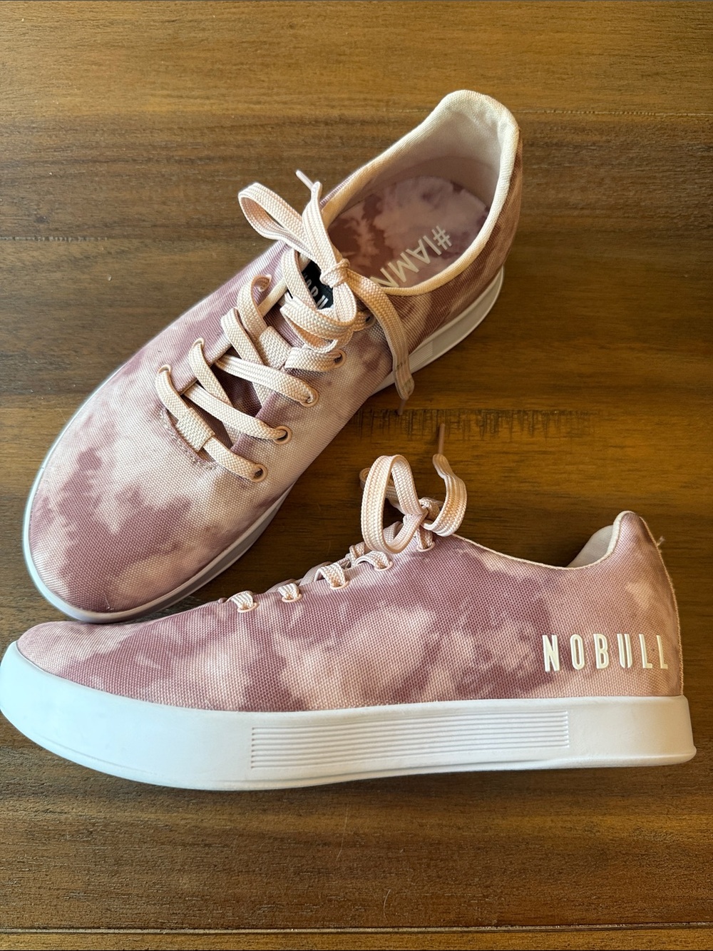 NOBULL Pink Cloud Tie-Dye Women's Sneakers